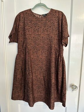 Wednesday’s Girl Women's Spotted Print Dress Maternity Size 12